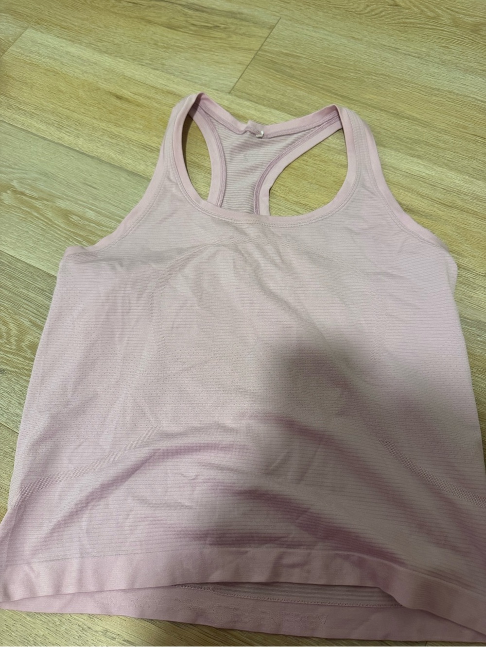 lululemon athletica Light Pink/purple Racerback Tank